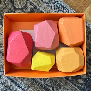 Lovevery Solid Wood Stacking Boulders, The Free Spirit Playkit